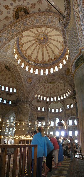 Blue Mosque inside