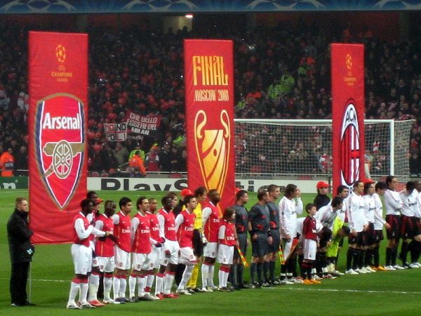 Arsenal vs AC Milan 2008